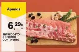 Continente Bom dia Entrecosto de porco continente promoção