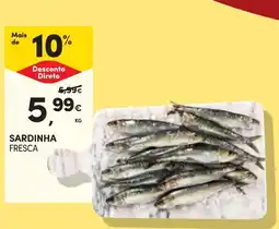 Continente Bom dia Sardinha fresca promoção