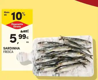 Continente Bom dia Sardinha fresca promoção