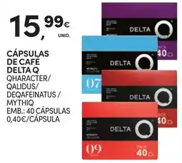 Continente Bom dia Cápsulas de café delta q promoção
