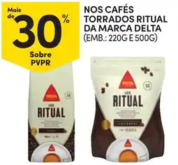 Continente Bom dia Cafés torrados ritual da marca delta promoção