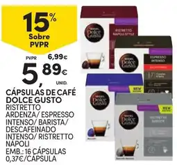 Continente Bom dia cápsulas de café dolce gusto promoção