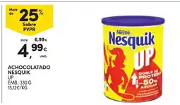 Continente Bom dia Achocolatado nesquik up promoção
