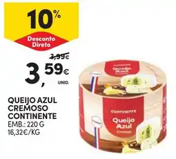 Continente Bom dia Queijo azul cremoso continente promoção