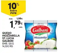 Continente Bom dia Queijo mozzarella st. lucia galbani promoção