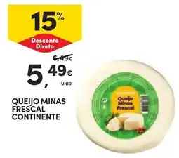 Continente Bom dia queijo minas frescal continente promoção