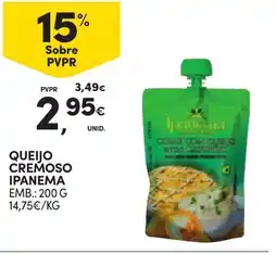 Continente Bom dia Queijo cremoso ipanema promoção