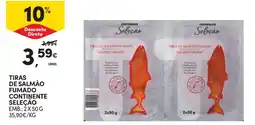 Continente Bom dia Tiras de salmão fumado continente seleção promoção