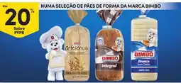 Continente Bom dia pães de forma da marca bimbo promoção