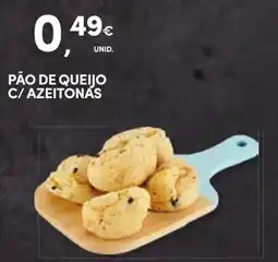 Continente Bom dia Pão de queijo c/ azeitonas promoção