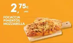 Continente Bom dia Focaccia pimentos mozzarella promoção