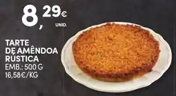 Continente Bom dia tarte de amêndoa rustica promoção