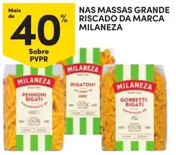 Continente Bom dia massas grande riscado da marca milaneza promoção