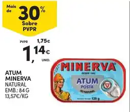 Continente Bom dia atum minerva natural promoção