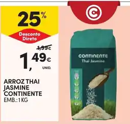 Continente Bom dia Arroz thai jasmine continente promoção
