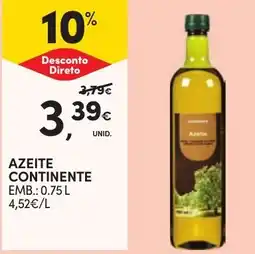 Continente Bom dia Azeite continente promoção