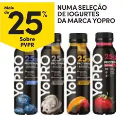 Continente Bom dia Iogurtes da marca Yopro promoção