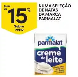 Continente Bom dia Creme de leite parmalat promoção