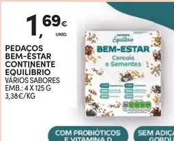 Continente Bom dia Pedaços bem-estar continente equilíbrio promoção