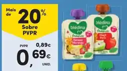 Continente Bom dia bledina frutas promoção