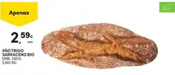 Continente Bom dia Pão trigo sarraceno bio promoção