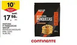 Continente Bom dia Mistura p/ panquecas wayup pepitas de chocolate promoção