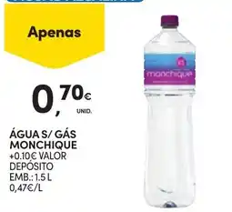 Continente Bom dia Água s/gás monchique promoção