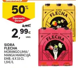 Continente Bom dia Sidra Flecha promoção
