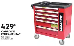 Bricomarché Carro de ferramentas mader promoção