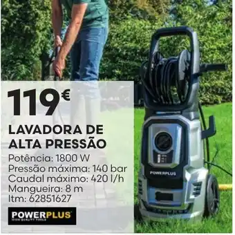 Bricomarché lavadora de alta pressão powerplus promoção