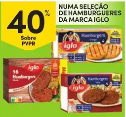 Continente Bom dia Hamburgueres iglo promoção