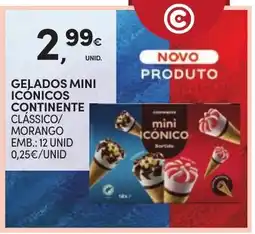 Continente Bom dia gelados mini icónicos continente promoção