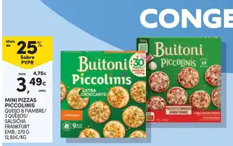 Continente Bom dia Buitoni piccolinis promoção