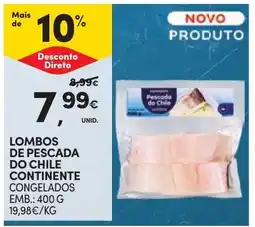 Continente Bom dia Lombos de pescada do chile continente promoção
