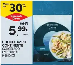 Continente Bom dia choco limpo continente promoção