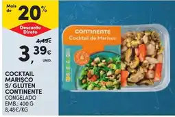 Continente Bom dia cocktail mariço s/ gluten continente promoção