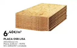 Bricomarché placa osb lisa promoção