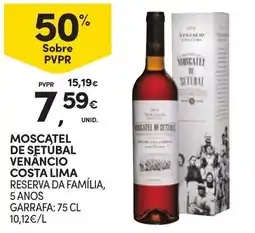 Continente Bom dia Moscatele de setubal venancio costa lima promoção