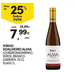 Continente Bom dia Vinho Soalheiro Alma promoção
