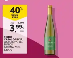 Continente Bom dia vinho casal garcia loureiro, verde, branco promoção