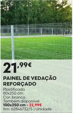 Bricomarché painel de vedação reforçado promoção
