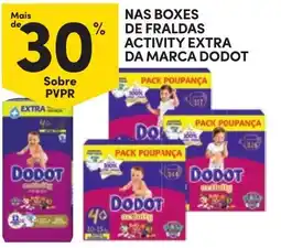 Continente Bom dia Fraldas activity extra da marca dodot promoção