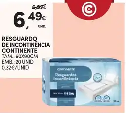 Continente Bom dia Resguardos incontinência continente promoção