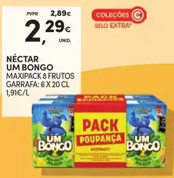 Continente Bom dia Néctar um bongo promoção
