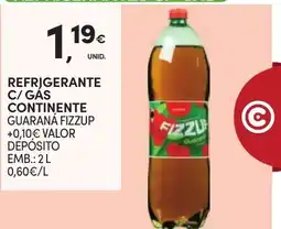 Continente Bom dia Refrigerante c/ gas continente guaraná fizzup promoção