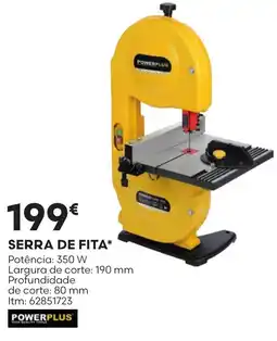Bricomarché serra de fita powerplus promoção