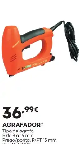 Bricomarché agrafador* promoção