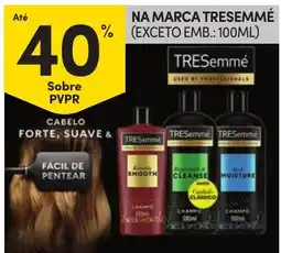 Continente Bom dia Tresemmé cabelo forte, suave & fácil de pentear promoção