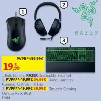Rato Gaming Razer Deathadder Essential