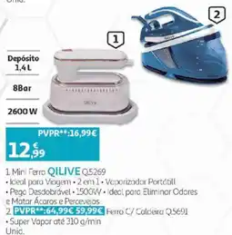 Auchan Mini Ferro Qilive promoção